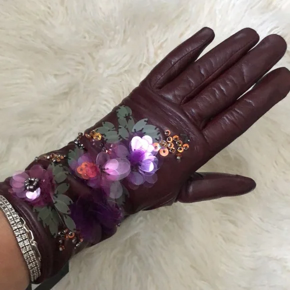 NEW Echo Genuine Leather Gloves - Picture 4 of 12